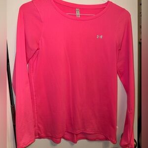 Under Armour Neon Pink Performance Top